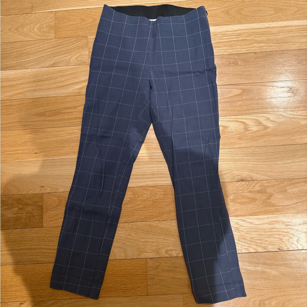 Women’s Blue Checkered Pants